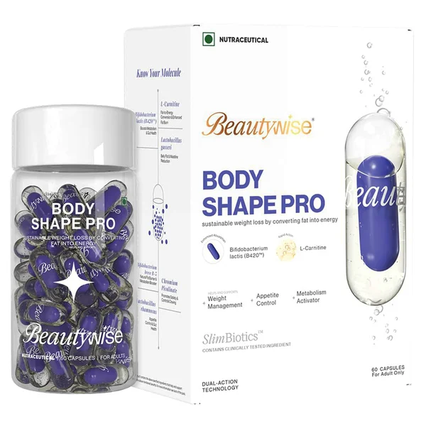 Beautywise Body Shapepro Adult, 60 Capsules