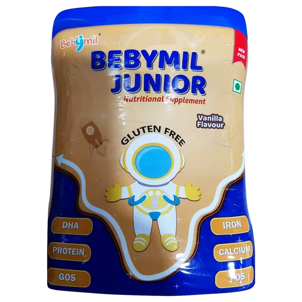 Bebymil Junior Vanilla Flavour Powder, 400 gm Jar