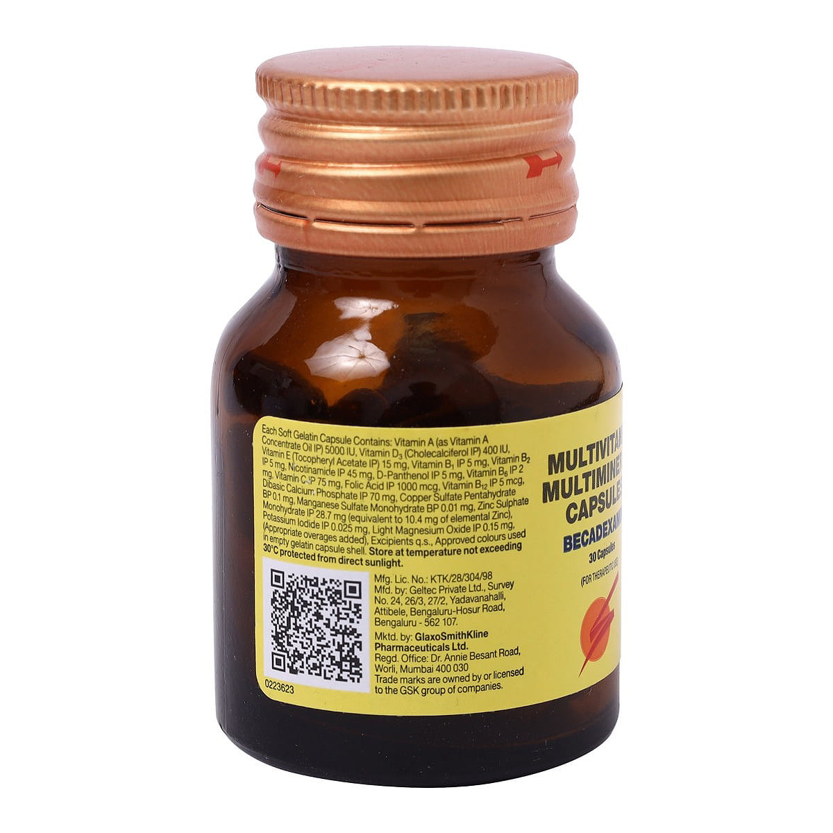 Becadexamin Capsule 30's, Pack of 1 Becadexamin Capsule 30's, Pack of 1