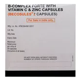 Becosules Z Capsule 20's, Pack of 20