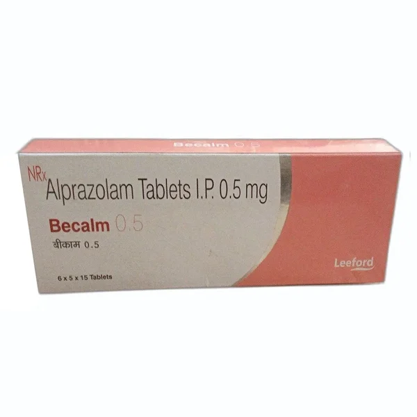 Becalm 0.5mg Tablet 15's, Pack of 15 TABLETS