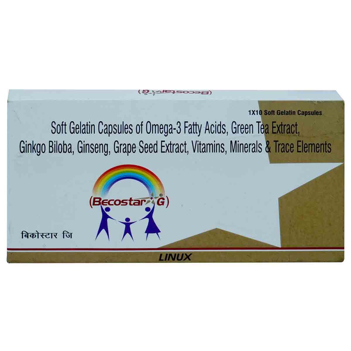 Becostar G Capsule 10's, Pack of 10 Becostar G Capsule 10's, Pack of 10