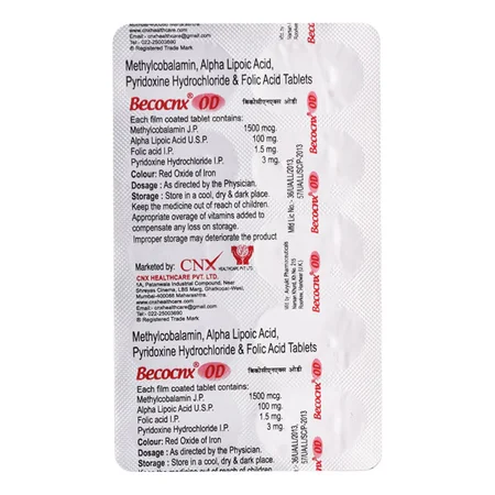 Becocnx OD Tablet 10's