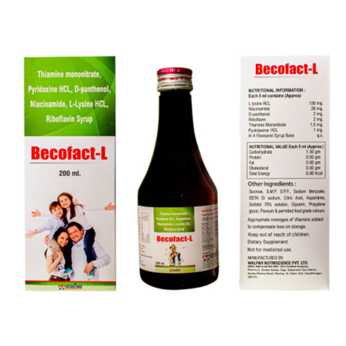 Buy Becofact-L Syrup 200 ml Online