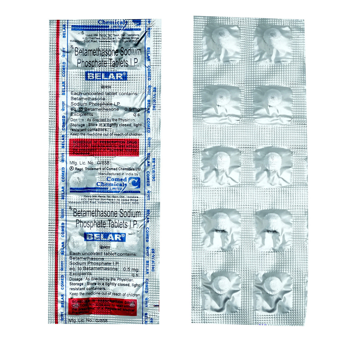 Belar Tablet 10's, Pack of 10 TabletS Belar Tablet 10's, Pack of 10 TabletS