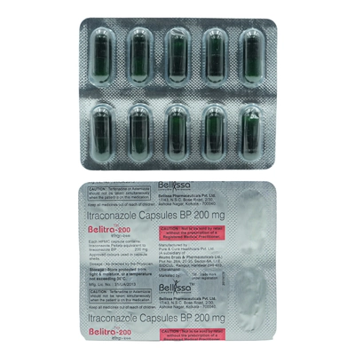 Belitra-200 Capsule 10's, Pack of 10 CapsuleS