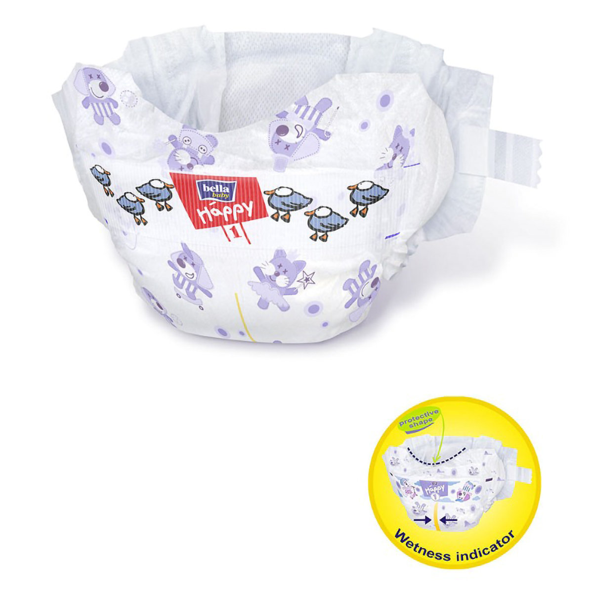 Bella Baby Happy Diapers XS, 24 Count, Pack of 1 Bella Baby Happy Diapers XS, 24 Count, Pack of 1