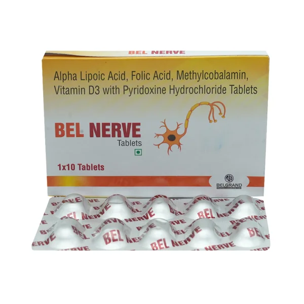 Bel Nerve Tablet 10's, Pack of 10 TABLETS