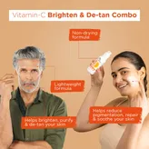 Bella Vita Organic Vitamin C Brighten &amp; De-Tan Combo (Face Wash 100 ml+Face Cream 50 ml), 1 Kit, Pack of 1
