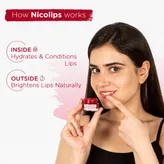 Bella Vita Organic NicoLips Lip Lightening Scrub Balm, 20 gm, Pack of 1