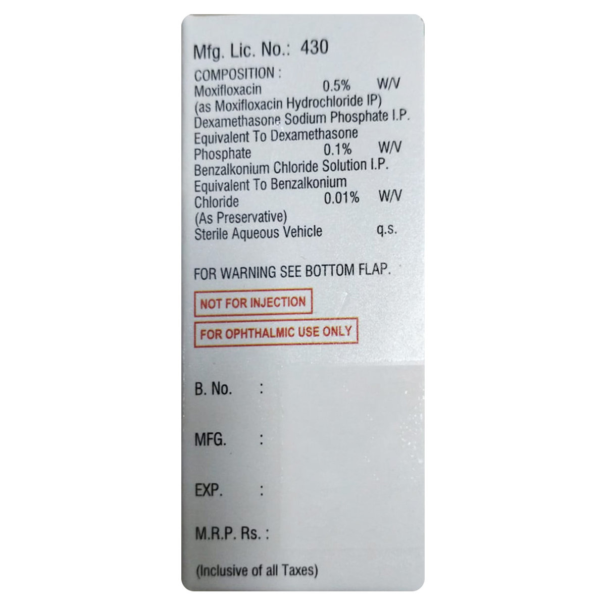 Bell-MFC DM Eye Drop 10 ml, Pack of 1 EYE DROPS Bell-MFC DM Eye Drop 10 ml, Pack of 1 EYE DROPS