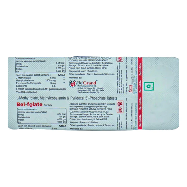 Bel-Folate Tablet 10's