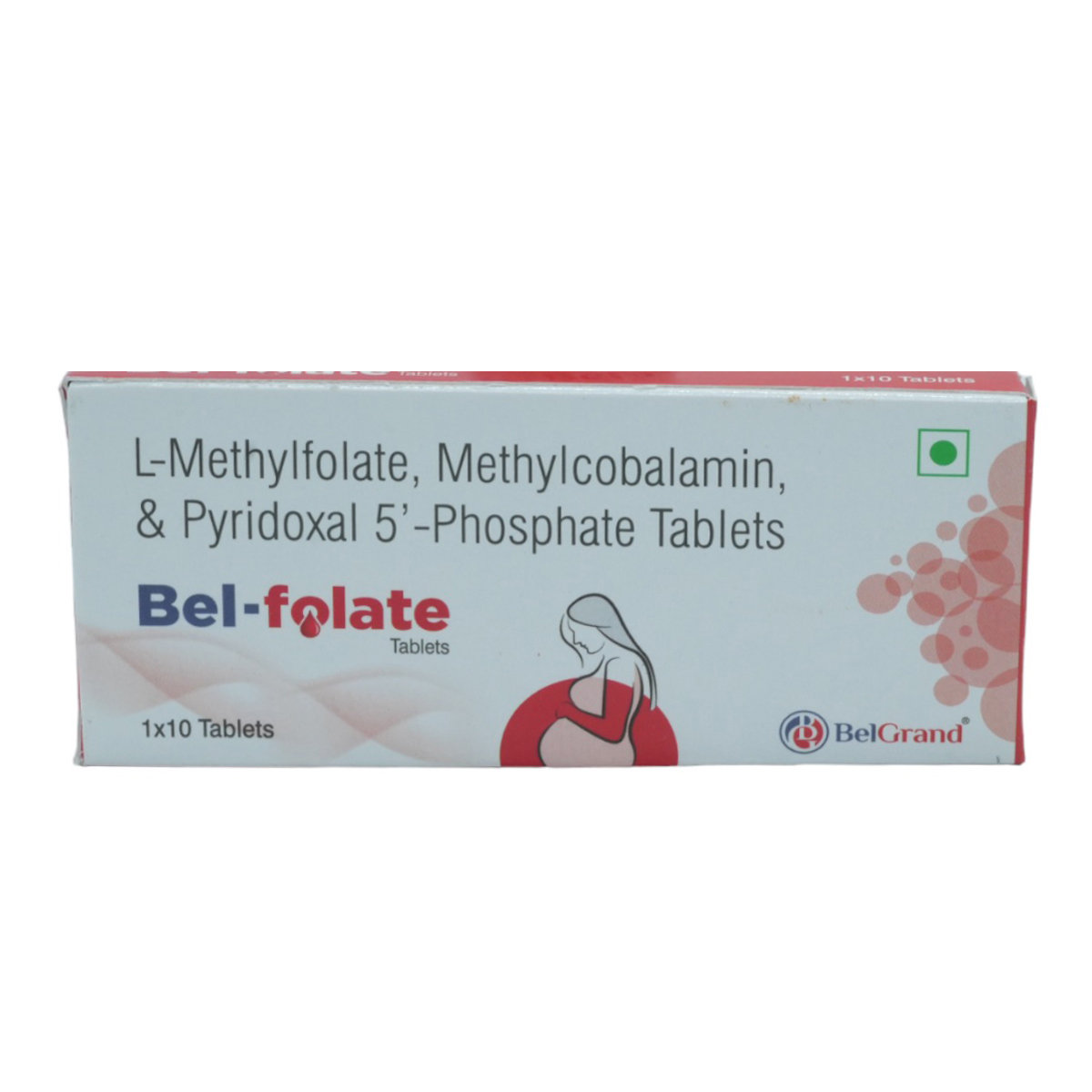 Bel-Folate Tablet 10's, Pack of 10 TABLETS Bel-Folate Tablet 10's, Pack of 10 TABLETS
