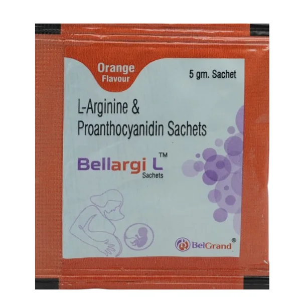 Bellargi L Orange Flavour Sachet 5 gm, Pack of 1