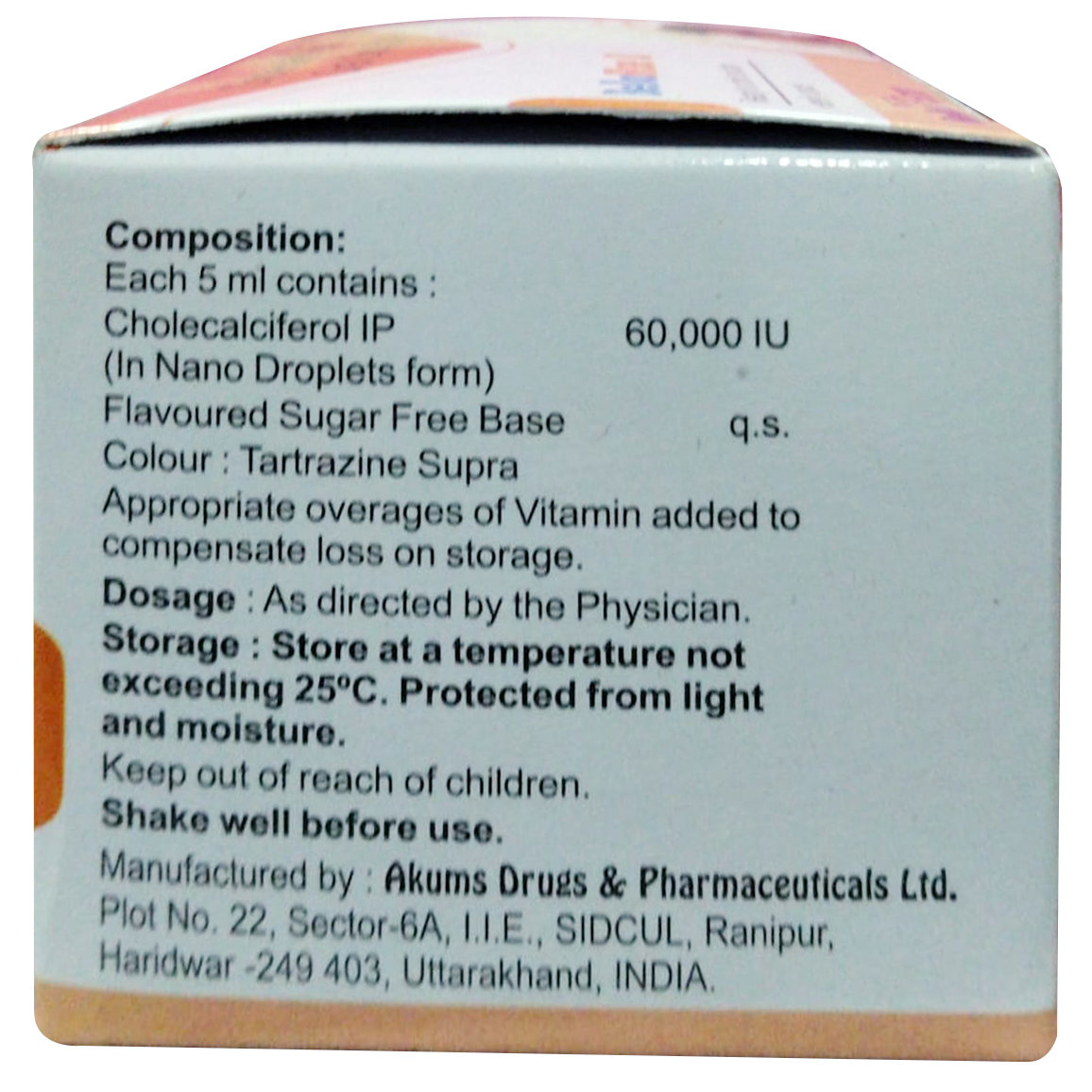 Bellarise D Oral Solution 5 ml, Pack of 1 Bellarise D Oral Solution 5 ml, Pack of 1