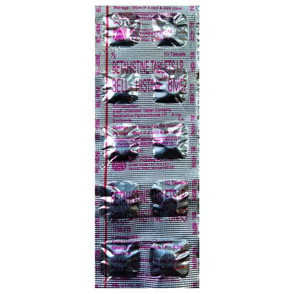 Bell-Histine 8 mg Tablet 10's