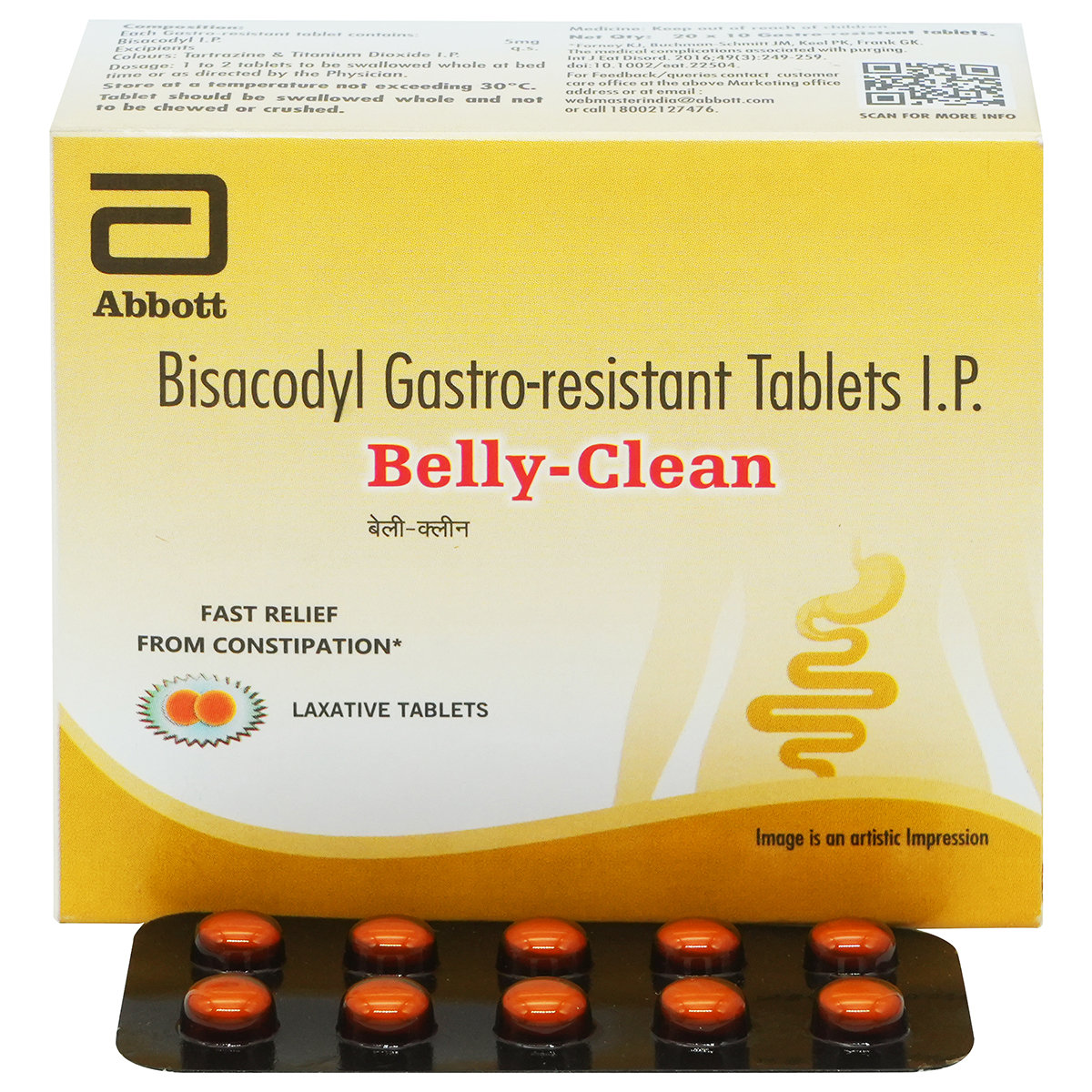 Belly-Clean Tablet 10's, Pack of 10 TABLETS Belly-Clean Tablet 10's, Pack of 10 TABLETS