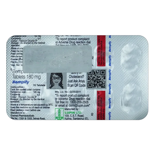 Bempify 180 Tablet 10's