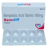 Bemdiff 180 mg Tablet 10's, Pack of 10 TABLETS