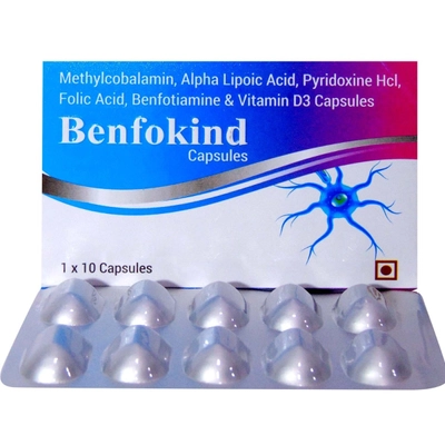 Benfokind Capsule 10's, Pack of 10 CAPSULES