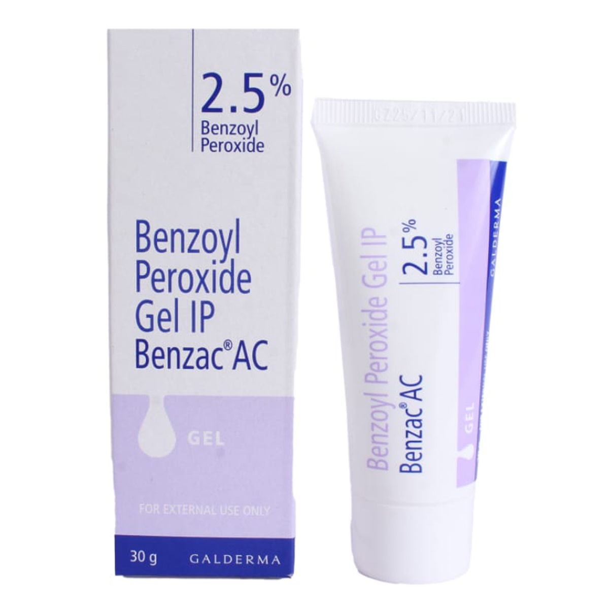 Benzac AC 2.5 Gel 30 gm Price, Uses, Side Effects, Composition
