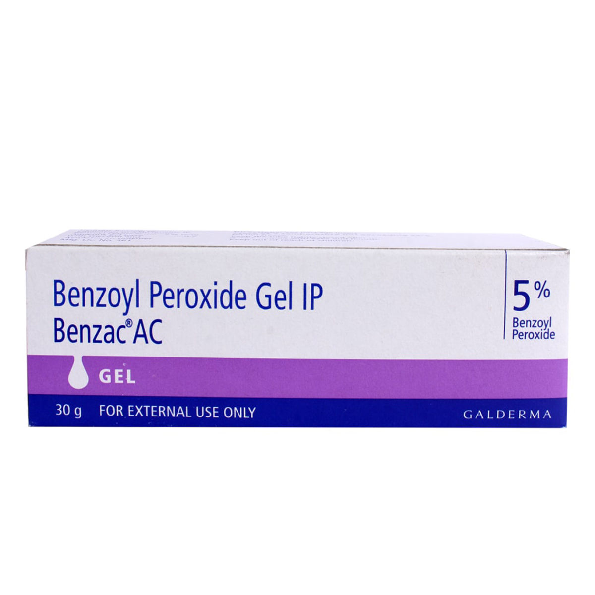 rense tårn hundrede Benzac AC 5% Gel 30 gm Price, Uses, Side Effects, Composition - Apollo  Pharmacy