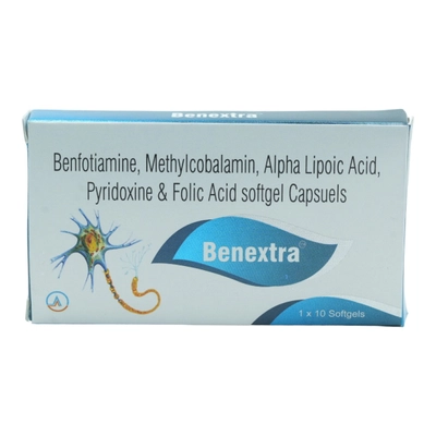 Benextra Softgel Capsule 10's, Pack of 10 CapsuleS