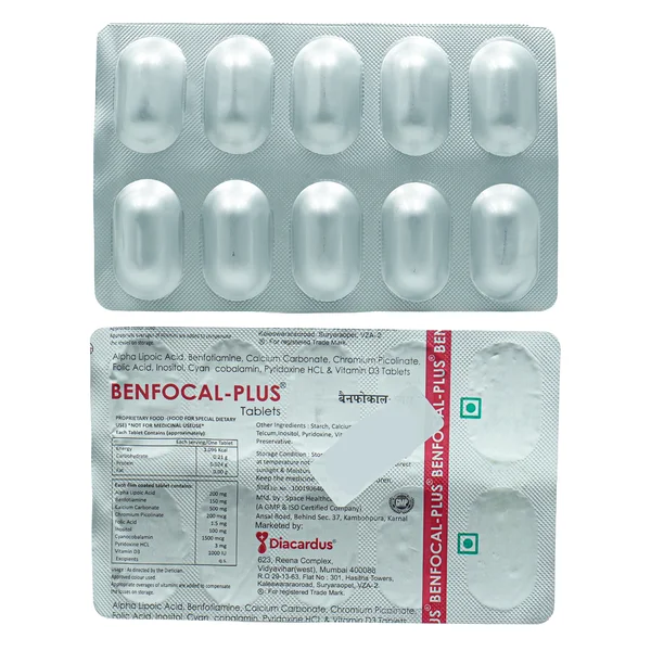 Benfocal Plus Tablet 10's, Pack of 10