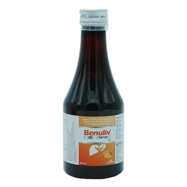 Benuliv Orange Syrup 200 ml