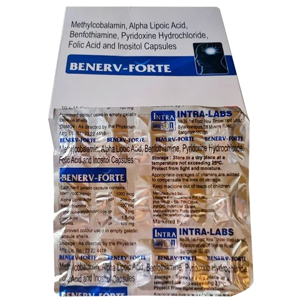 Benerv-Forte Capsule 15's