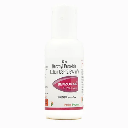 Benzonak 2.5% Lotion 50 ml