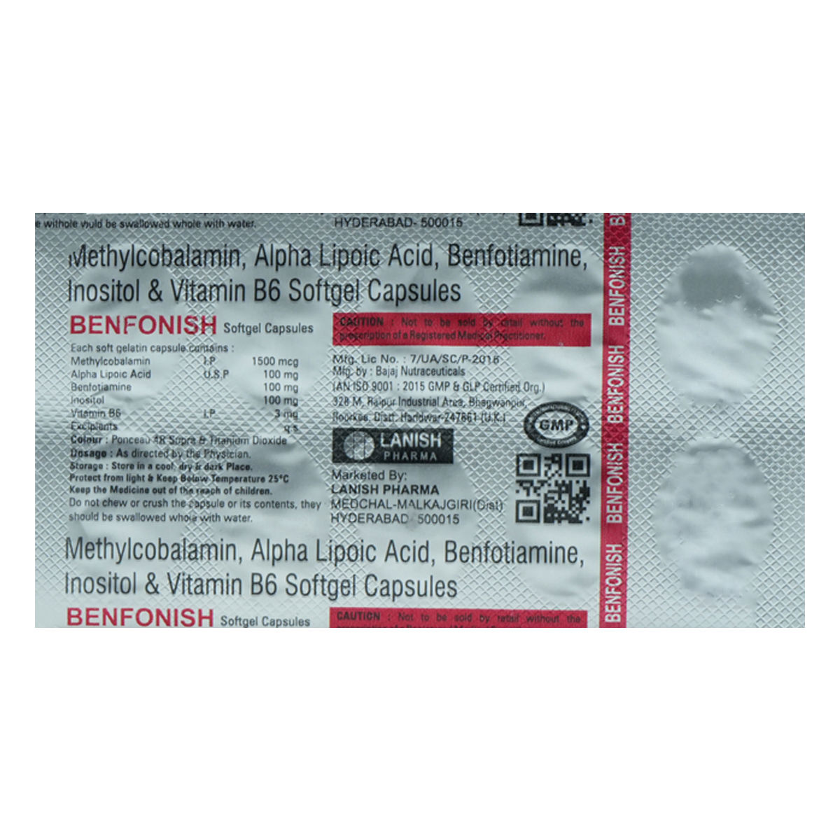 Buy Benfonish Softgel Capsule 10's Online