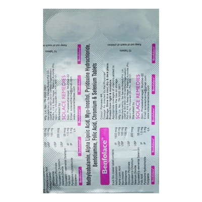 Benfolace Tablet 10's, Pack of 10