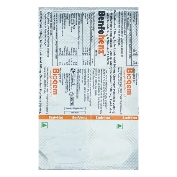 Benfohenz Tablet 10's