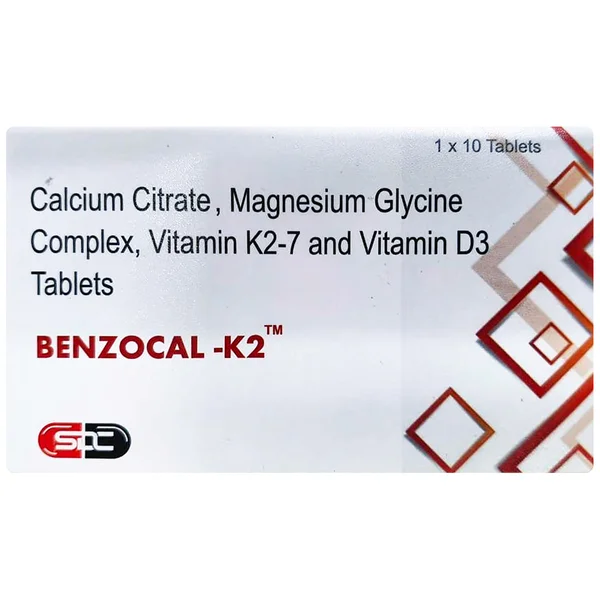 Benzocal-K2 Tablet 10's