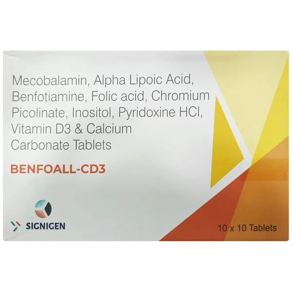 Benfoall-CD3 Tablet 10's