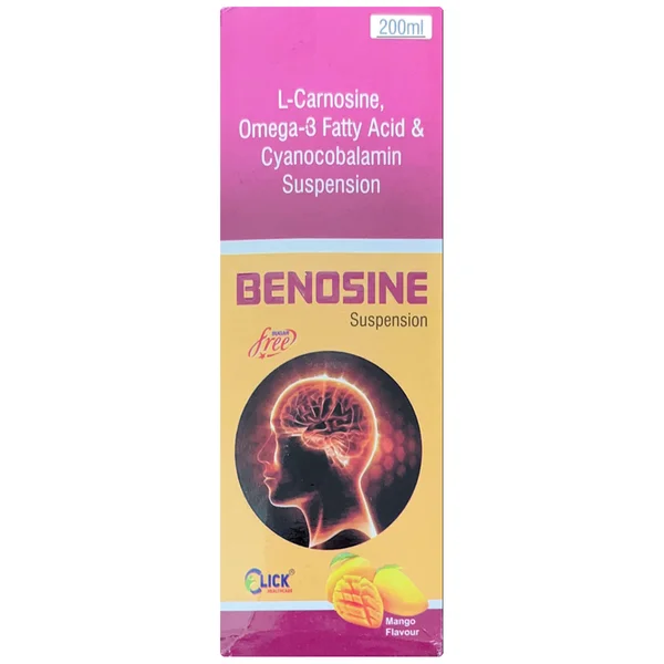 Benosine Sugar Free Mango Flavour Oral Suspension 200 ml