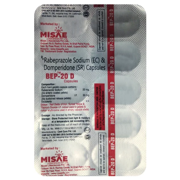 Bep-20 D Capsule 10's