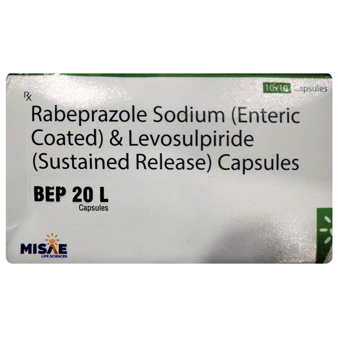 Bep 20 L Capsule 10's, Pack of 10 Bep 20 L Capsule 10's, Pack of 10