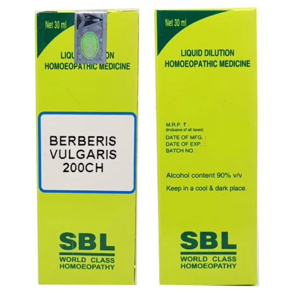 SBL Berberis Vulgaris 200 CH, 30 ml
