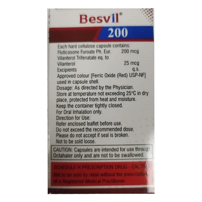 Besvil 200 Octacaps Capsule 30's, Pack of 1 CAPSULE