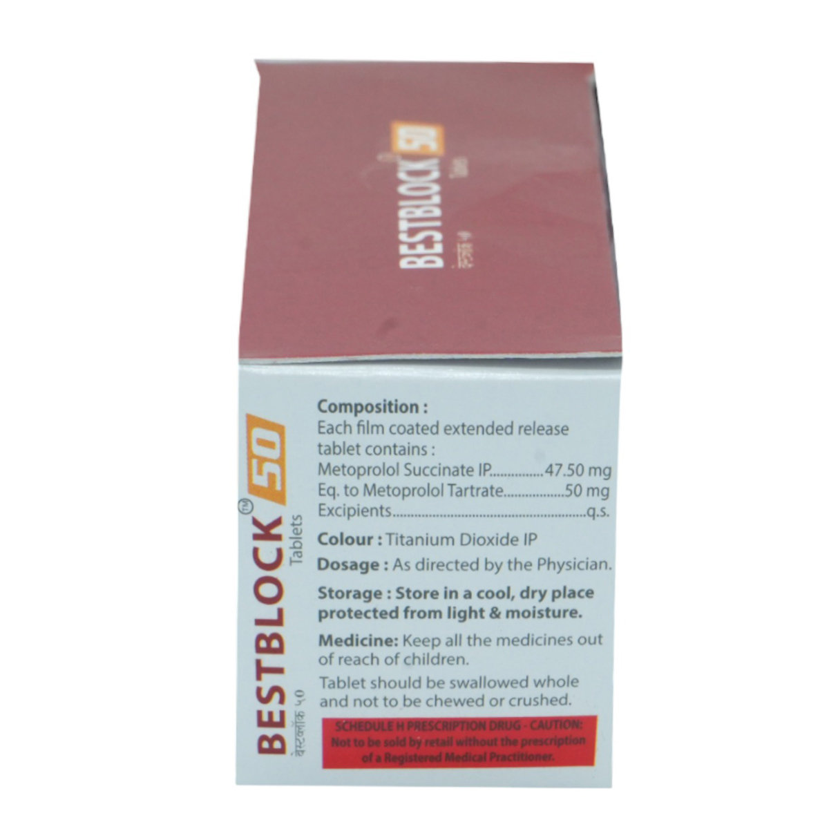 Bestblock 50 Tablet 10's, Pack of 10 TABLETS Bestblock 50 Tablet 10's, Pack of 10 TABLETS