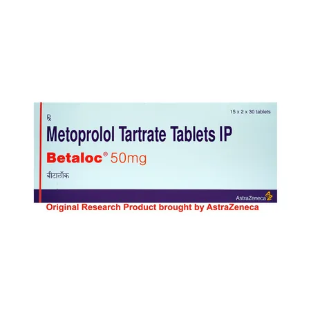 Betaloc 50 mg Tablet 30's