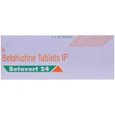 Betavert 24 Tablet 10's, Pack of 10 TABLETS