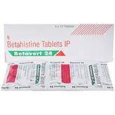 Betavert 24 Tablet 10's, Pack of 10 TABLETS