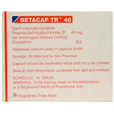 Betacap TR 40 Capsule 10's, Pack of 10 CAPSULES