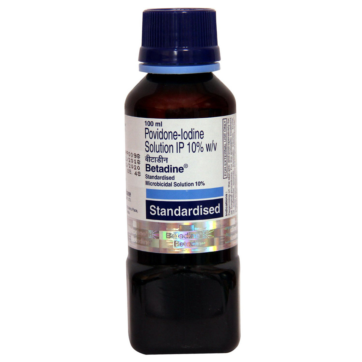 Betadine 10% Solution 100 ml, Pack of 1 SOLUTION Betadine 10% Solution 100 ml, Pack of 1 SOLUTION