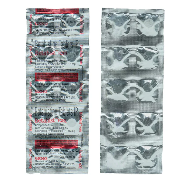 Betahist Fort Tablet 10's, Pack of 10 TabletS