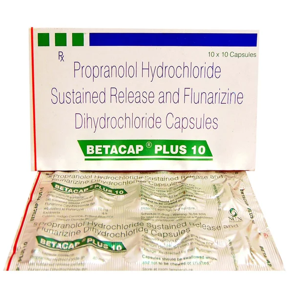Betacap Plus 10 Capsule 10's, Pack of 10