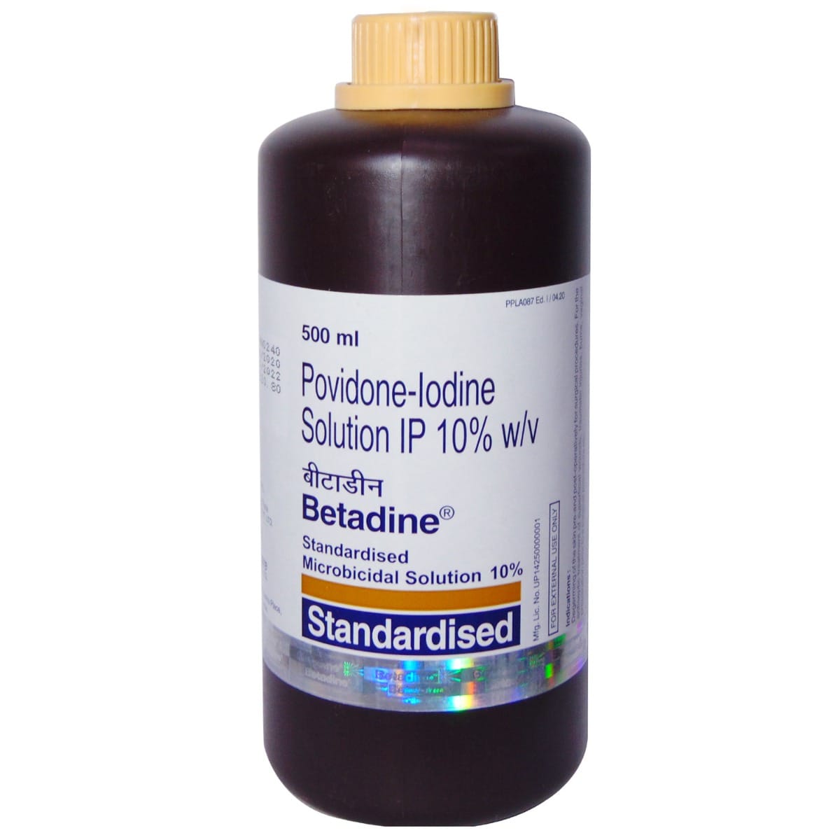 Betadine 10% Solution 500 ml, Pack of 1 SOLUTION Betadine 10% Solution 500 ml, Pack of 1 SOLUTION